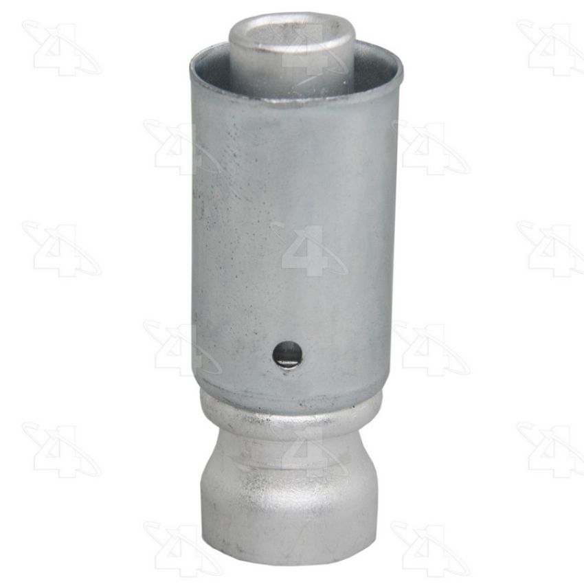 Four Seasons 18237 Braze-On Hose Connector (outer), Aluminum, Reduced Diameter Beadlock A/C Fitting