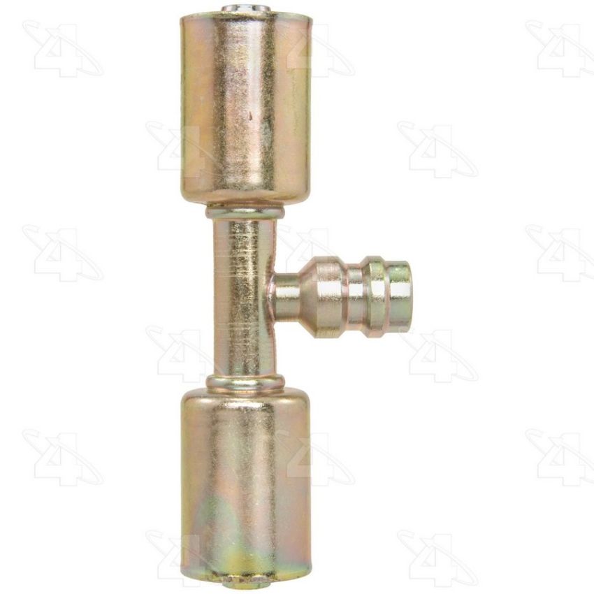 Four Seasons 18948 In-line Splicer with R134a Service Port, Steel, Standard Diameter Beadlock