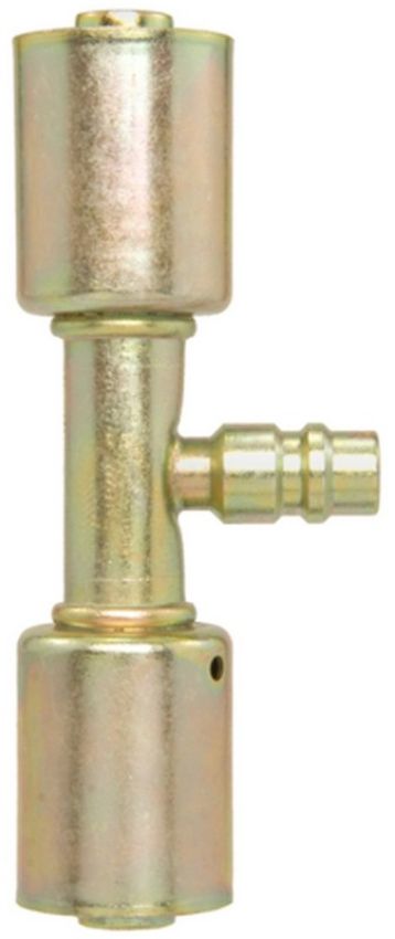 Four Seasons 18950 In-line Splicer with R134a Service Port, Steel, Standard Diameter Beadlock