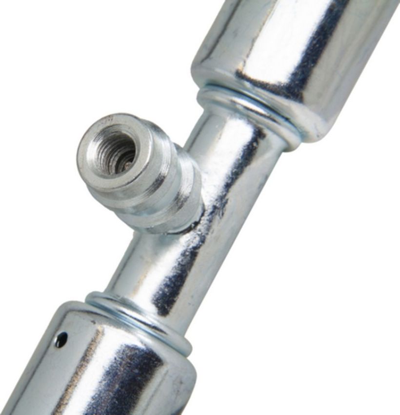 Four Seasons 18960 In-line Splicer with R134a Service Port, Steel, Standard Diameter Beadlock