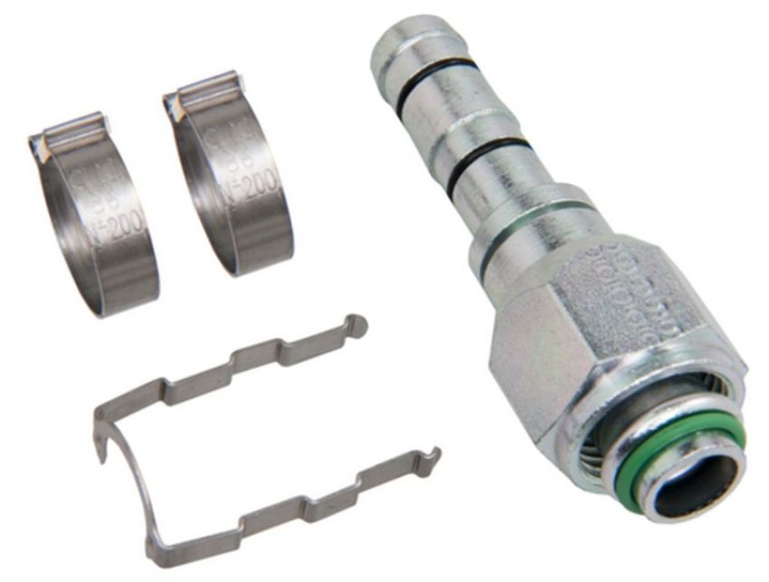 Four Seasons 19180 EZ Clip Straight Female O-Ring Hose Repair Fitting Kit