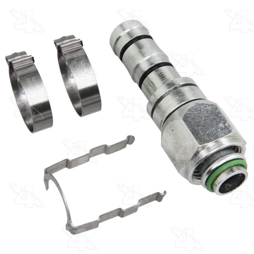 Four Seasons 19200 EZ Clip Straight Female O-Ring Hose Repair Fitting Kit