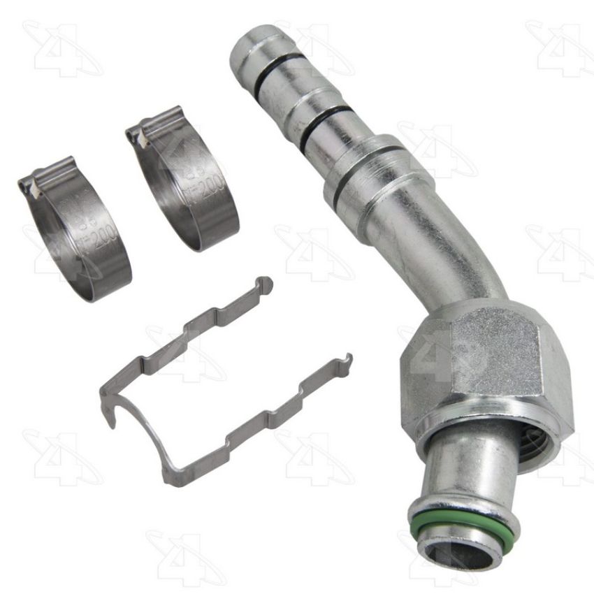Four Seasons 19230 EZ Clip 45 Degree Female O-Ring Hose Repair Fitting Kit