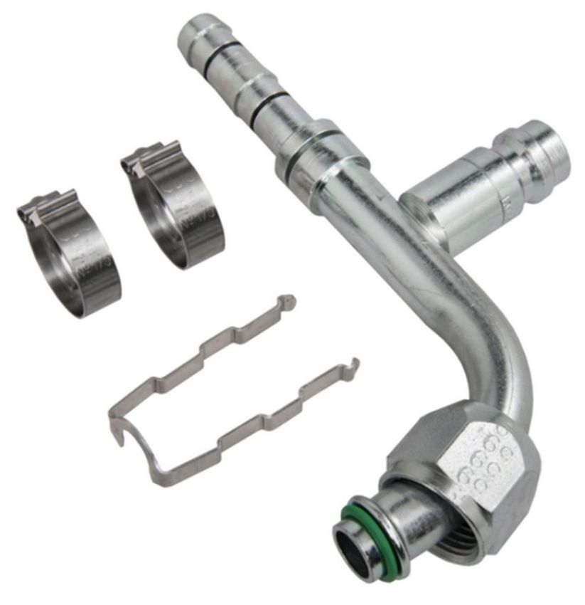 Four Seasons 19248 EZ Clip 90 Degree Female O-Ring Hose Repair Fitting Kit