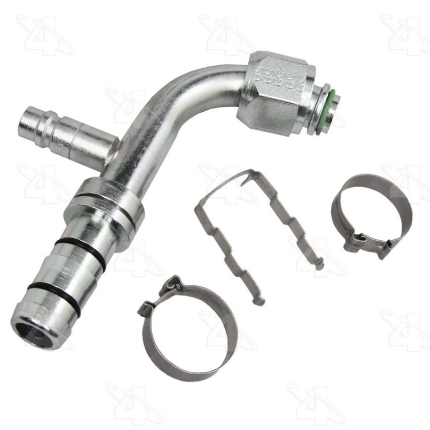 Four Seasons 19260 EZ Clip 90 Degree Female O-Ring Hose Repair Fitting Kit