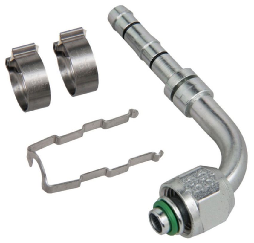 Four Seasons 19276 EZ Clip 90 Degree Female O-Ring Hose Repair Fitting Kit