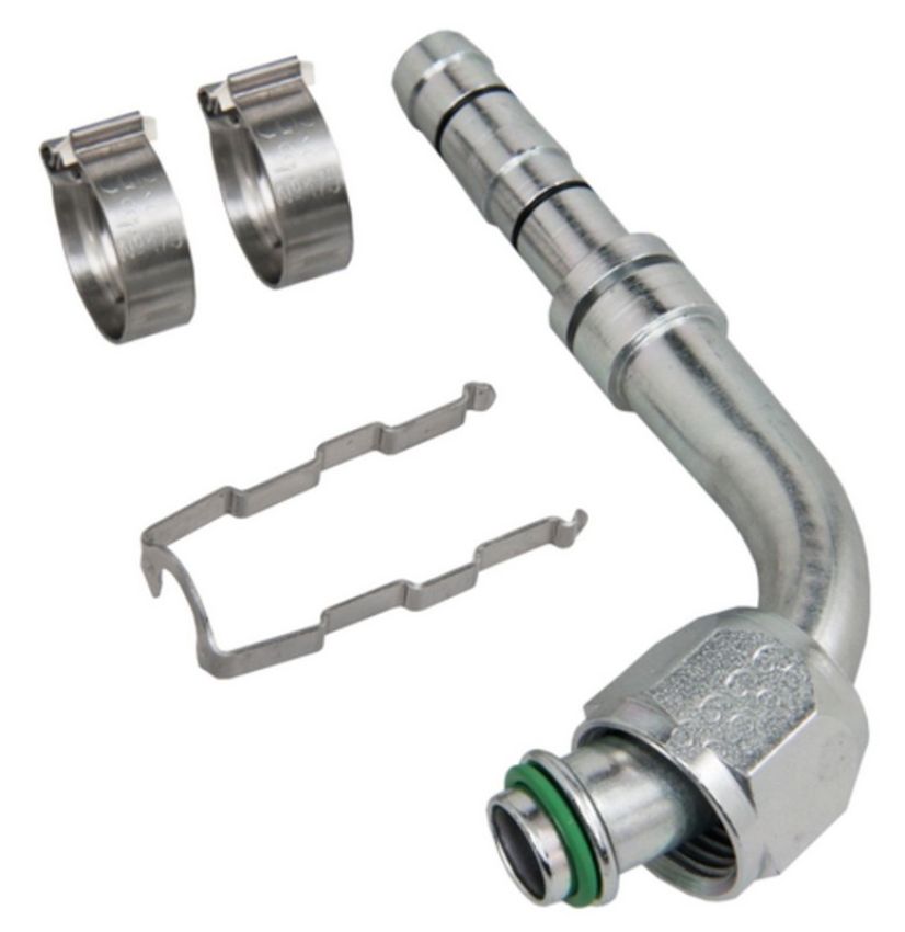 Four Seasons 19288 EZ Clip 90 Degree Female O-Ring Hose Repair Fitting Kit