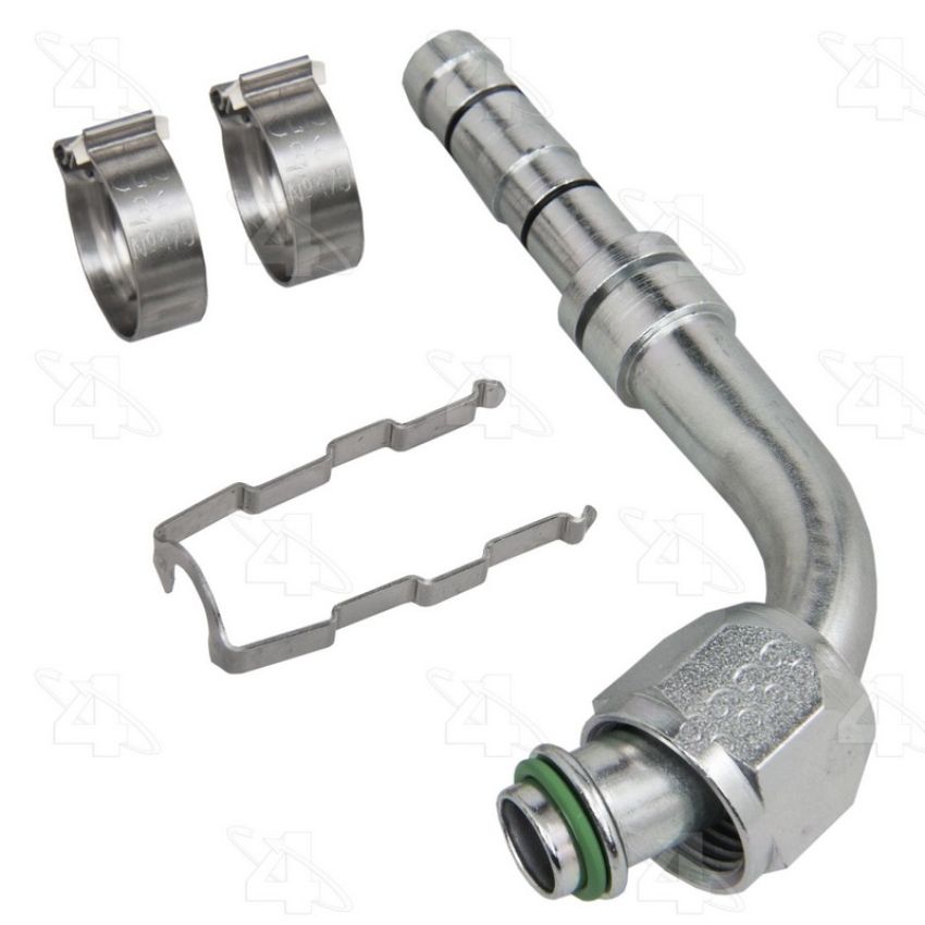 Four Seasons 19288 EZ Clip 90 Degree Female O-Ring Hose Repair Fitting Kit