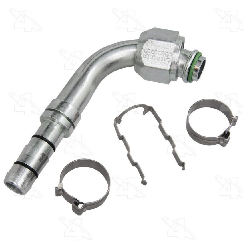 Four Seasons 19290 EZ Clip 90 Degree Female O-Ring Hose Repair Fitting Kit
