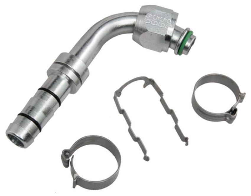 Four Seasons 19318 EZ Clip 90 Degree Female O-Ring Hose Repair Fitting Kit