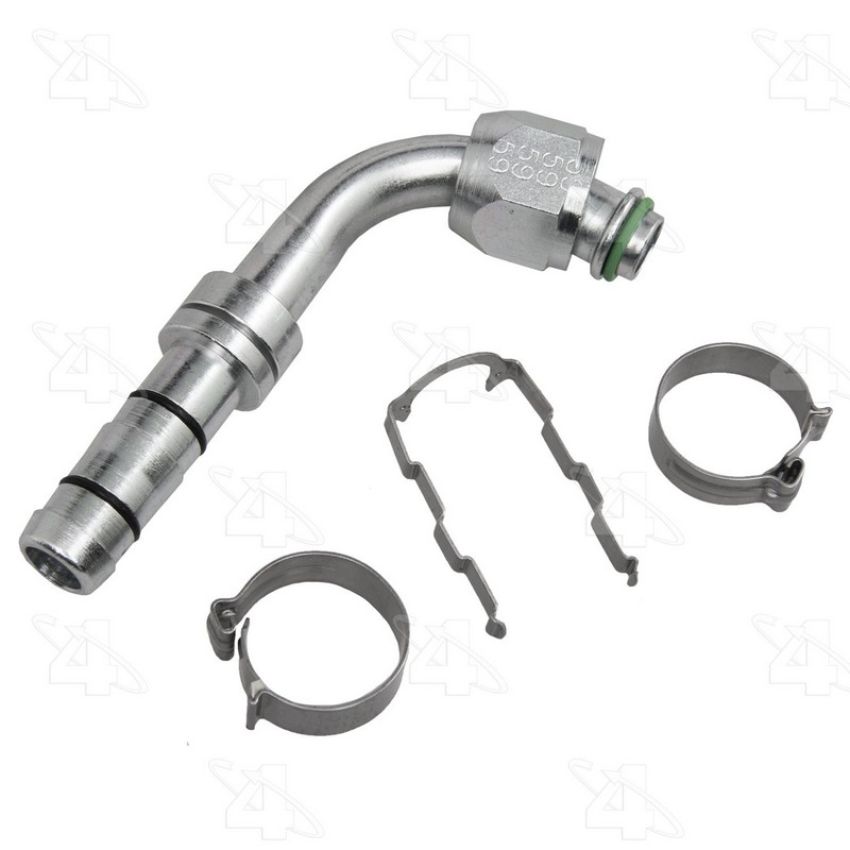 Four Seasons 19318 EZ Clip 90 Degree Female O-Ring Hose Repair Fitting Kit