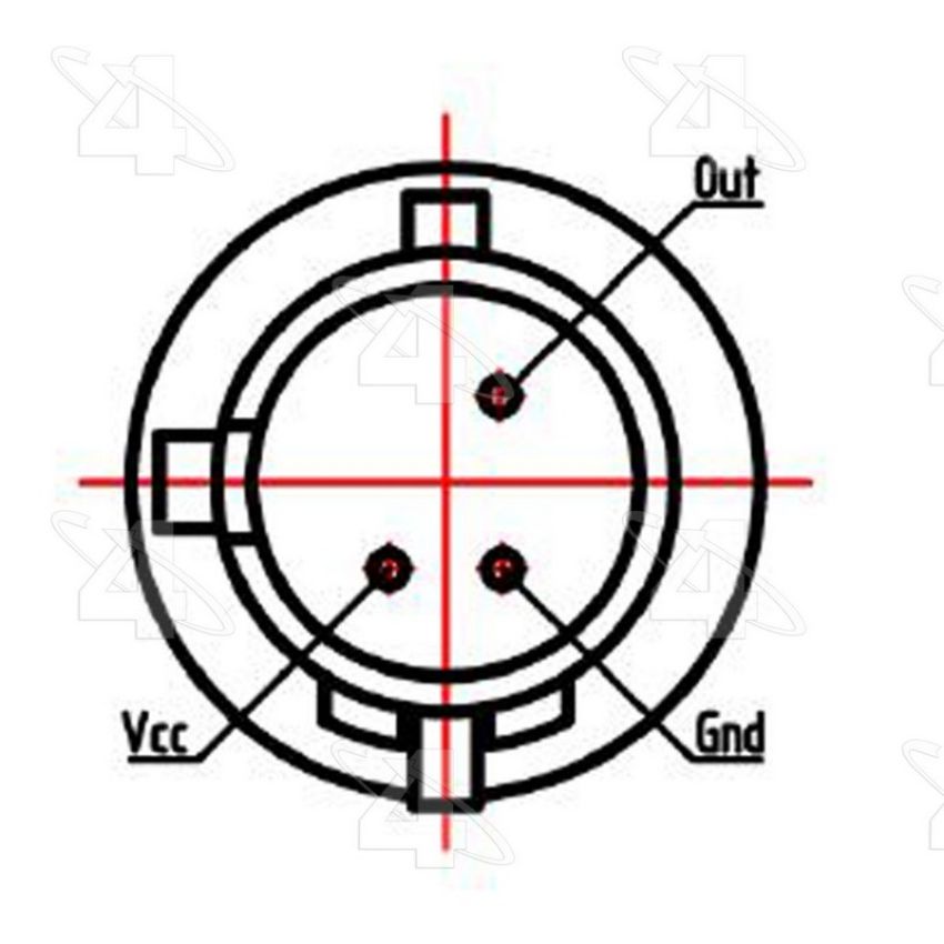Four Seasons 20951 System Mounted Pressure Transducer