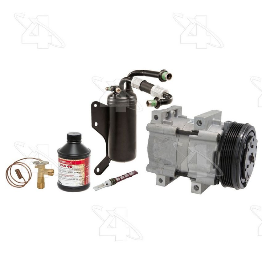 Four Seasons 2560NK Complete Air Conditioning Kit w/ New Compressor