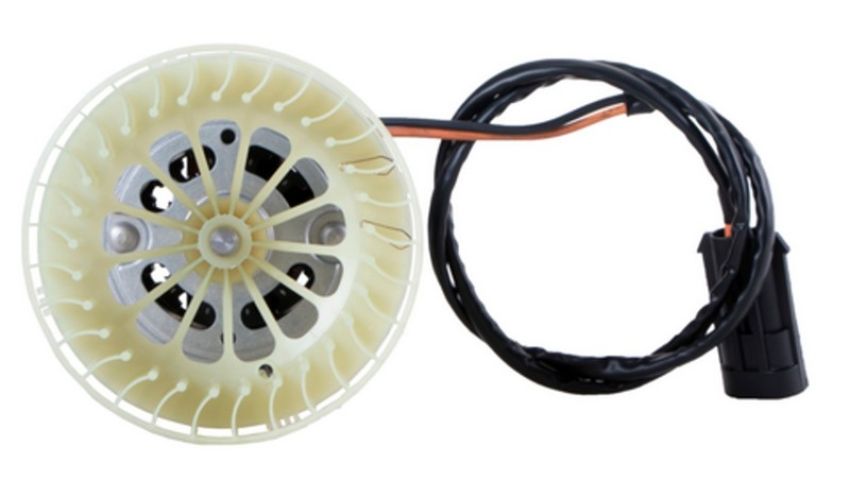 Four Seasons 35024 Double Shaft Vented CW Blower Motor w/ Wheel