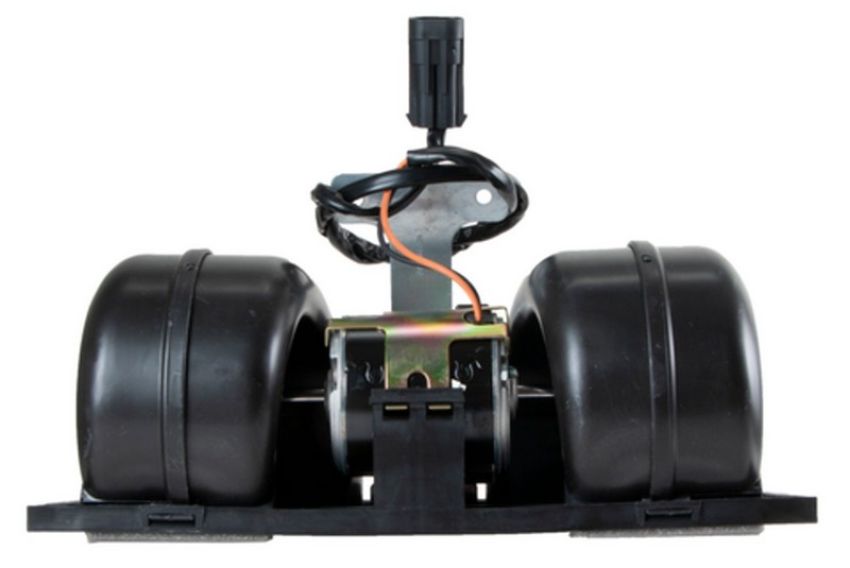Four Seasons 35025 Double Shaft Vented CW Blower Motor w/ Wheel