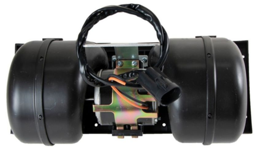Four Seasons 35025 Double Shaft Vented CW Blower Motor w/ Wheel