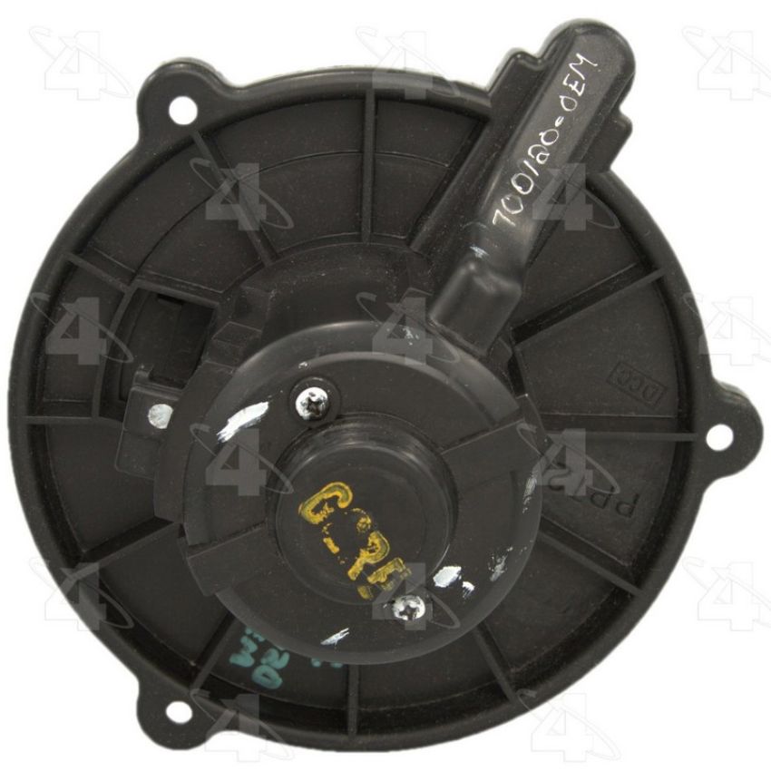 Four Seasons 35086 Flanged Vented CW Blower Motor w/ Wheel