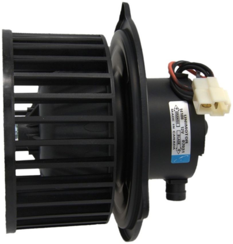 Four Seasons 35108 Flanged Vented CW/CCW Blower Motor w/ Wheel