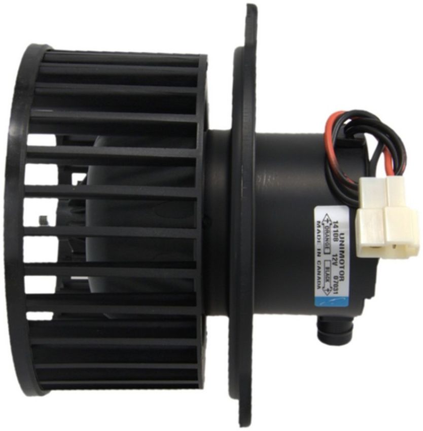 Four Seasons 35108 Flanged Vented CW/CCW Blower Motor w/ Wheel