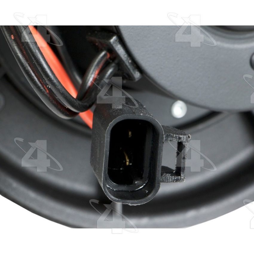 Four Seasons 35143 Flanged Vented CW Blower Motor w/ Wheel