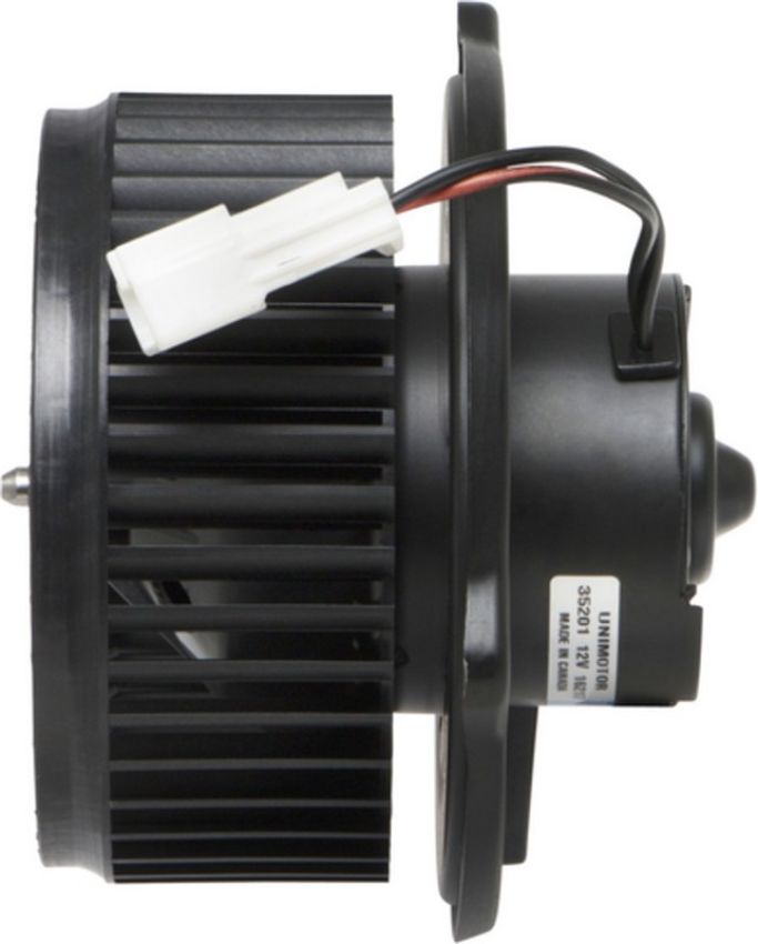 Four Seasons 35201 Flanged Vented CCW Blower Motor w/ Wheel