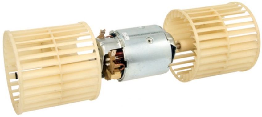 Four Seasons 35276 Double Shaft Vented CW Blower Motor w/ Wheel