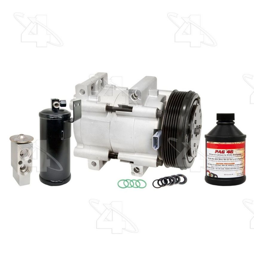 Four Seasons 3541NK Complete Air Conditioning Kit w/ New Compressor
