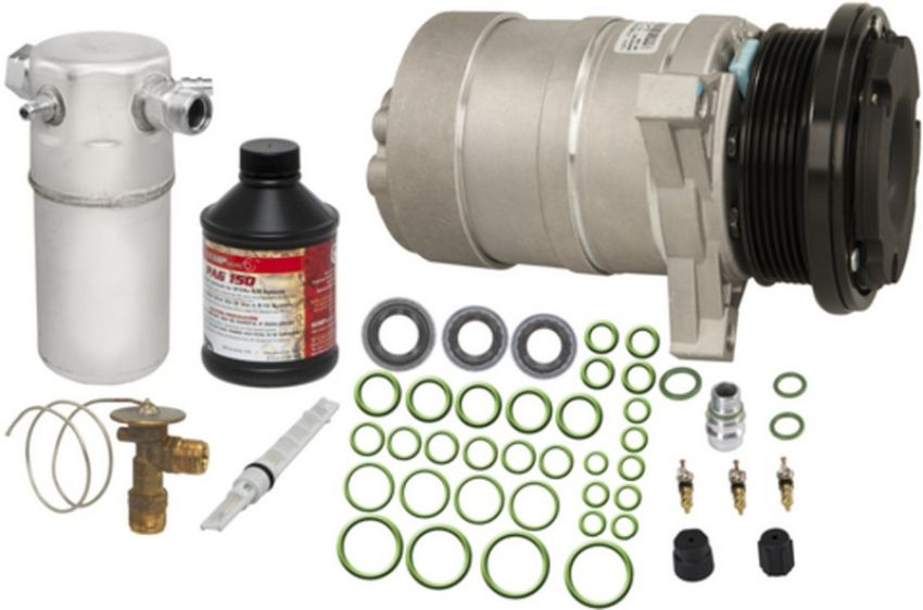 Four Seasons 3814NK Complete Air Conditioning Kit w/ New Compressor