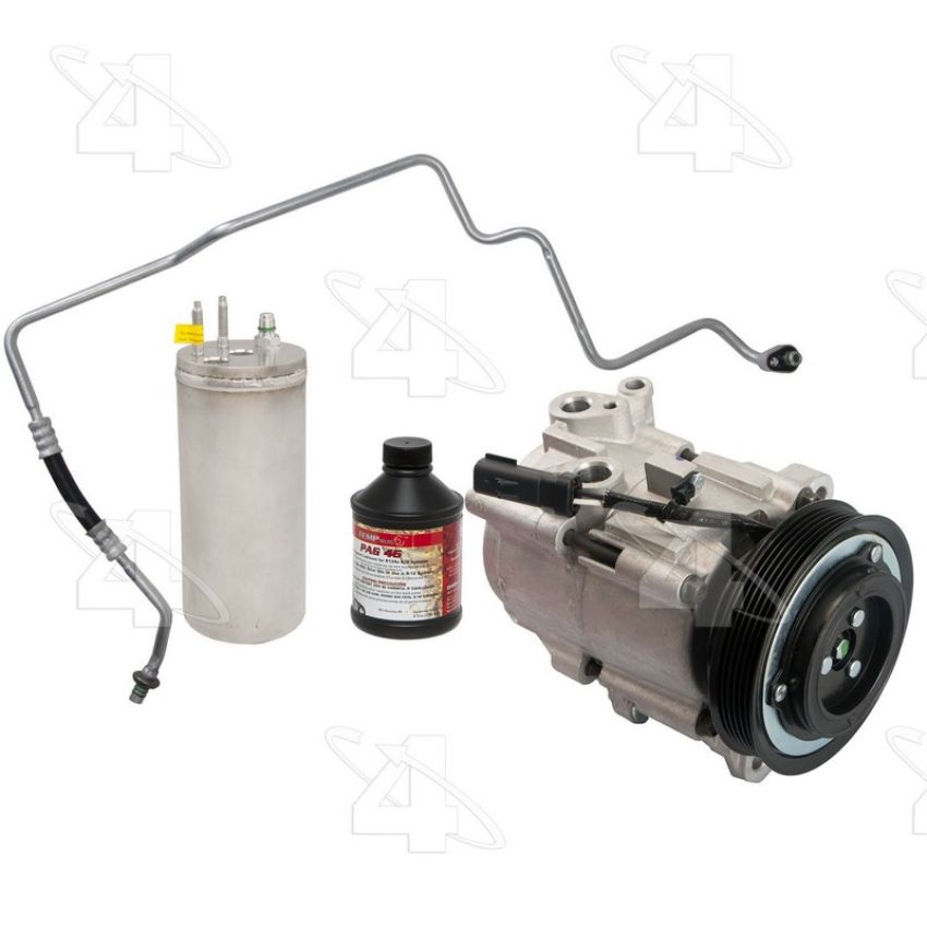 Four Seasons 3833NK Complete Air Conditioning Kit w/ New Compressor