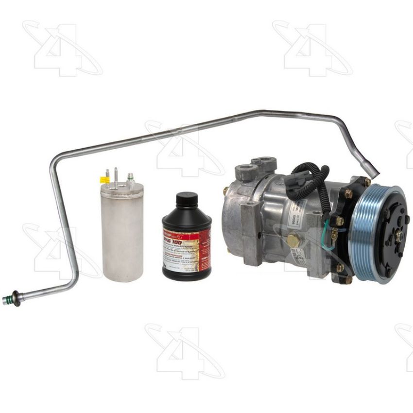 Four Seasons 4010NK Complete Air Conditioning Kit w/ New Compressor
