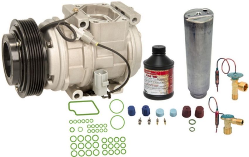 Four Seasons 4077NK Complete Air Conditioning Kit w/ New Compressor