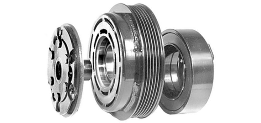 Four Seasons 47321 New Nippondenso 6C17 Clutch Assembly w/ Coil