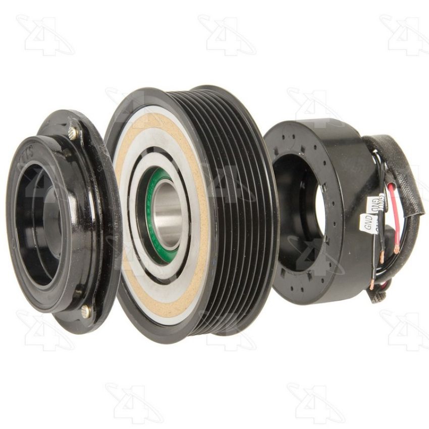 Four Seasons 47333 New Nippondenso 10PA Clutch Assembly w/ Coil