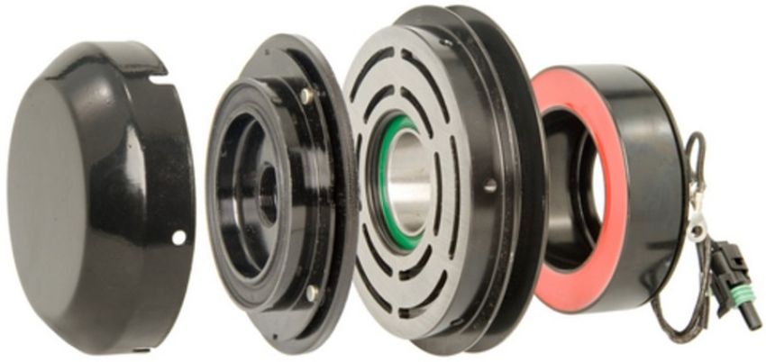 Four Seasons 47345 New Nippondenso 10P,6P,6E Clutch Assembly w/ Coil