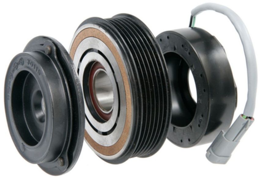 Four Seasons 47348 New Nippondenso 10S17F Clutch Assembly w/ Coil
