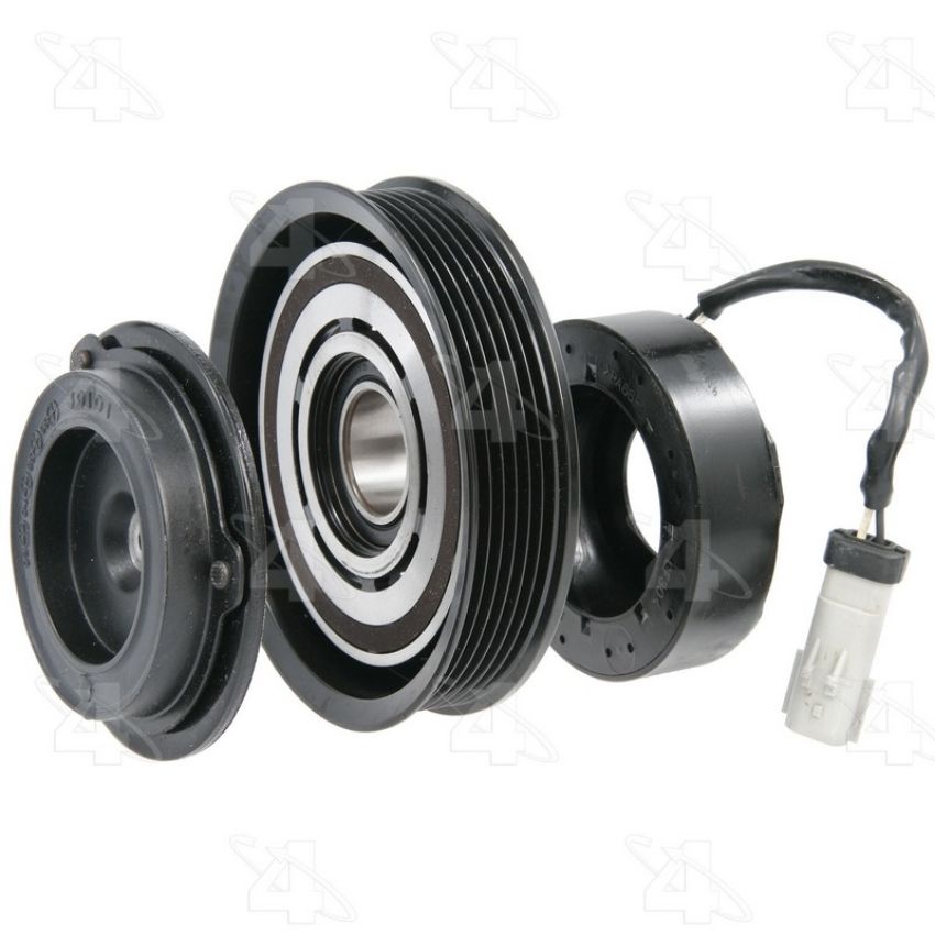 Four Seasons 47374 New Nippondenso 10S20H Clutch Assembly w/ Coil