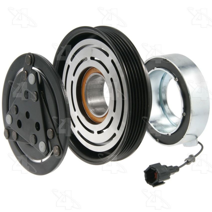 Four Seasons 47523 New Nihon/Calsonic CWV618 Clutch Assembly w/ Coil