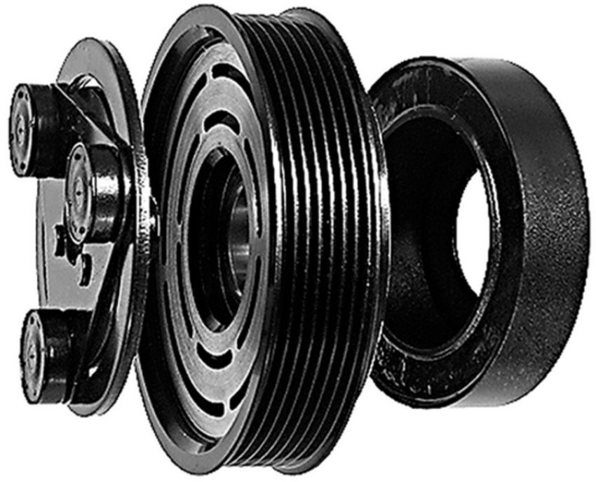 Four Seasons 47565 New Nippondenso 10PA Clutch Assembly w/ Coil
