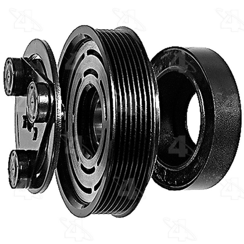 Four Seasons 47565 New Nippondenso 10PA Clutch Assembly w/ Coil