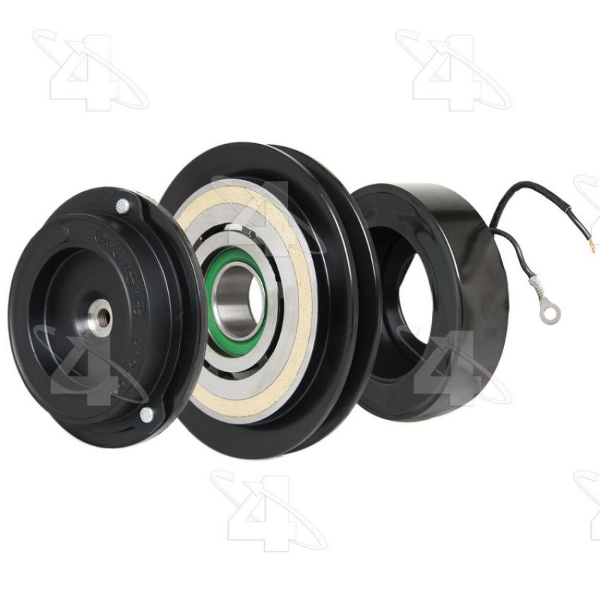 Four Seasons 47567 New Nippondenso 10PA Clutch Assembly w/ Coil