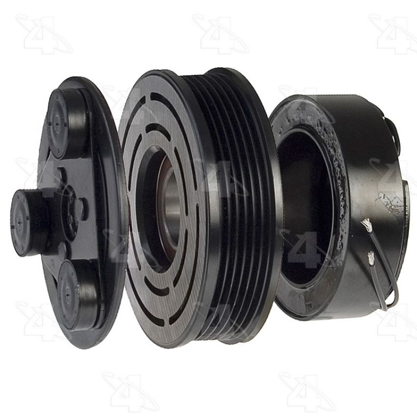 Four Seasons 47571 New Nippondenso 10PA Clutch Assembly w/ Coil