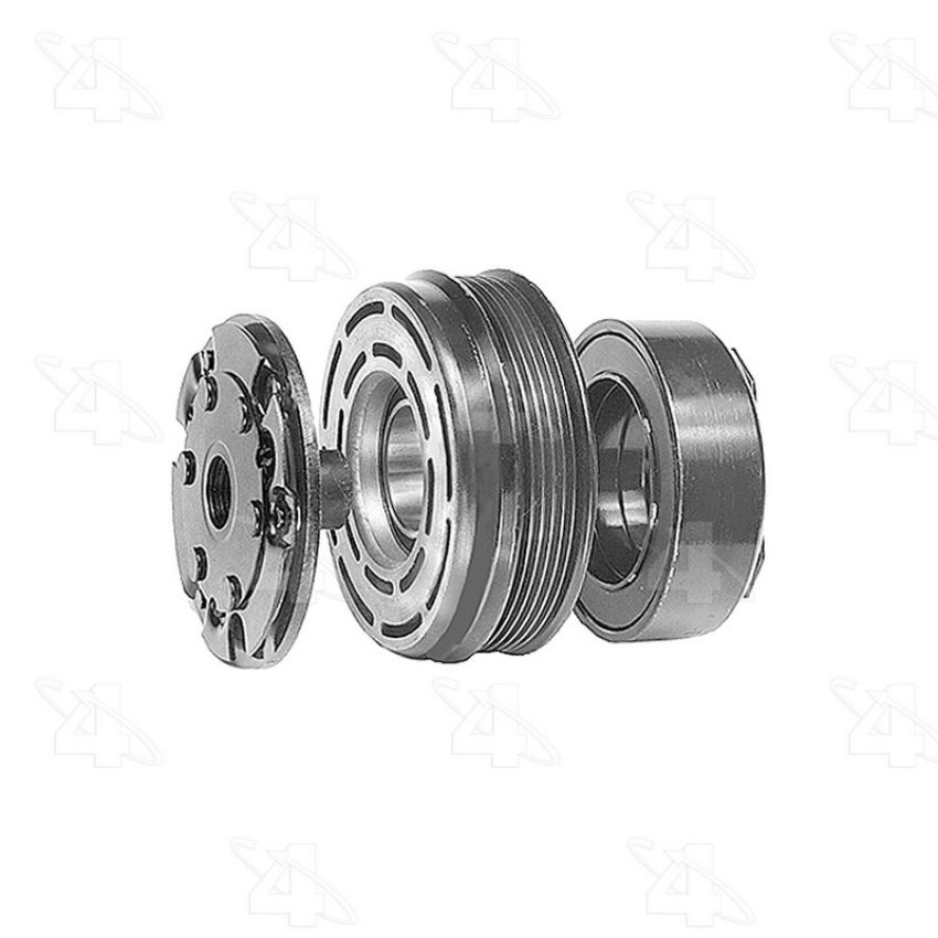 Four Seasons 47599 New Nippondenso 10P Clutch Assembly w/ Coil