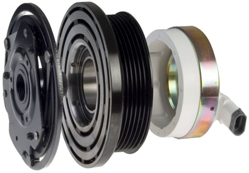Four Seasons 47654 New GM Harrison V5 Variable Displacement Clutch Assembly w/ Coil