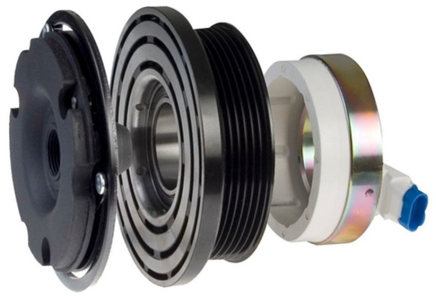 Four Seasons 47655 New GM Harrison DA6-HR6-HD6-HT6+HE6 Clutch Assembly w/ Coil