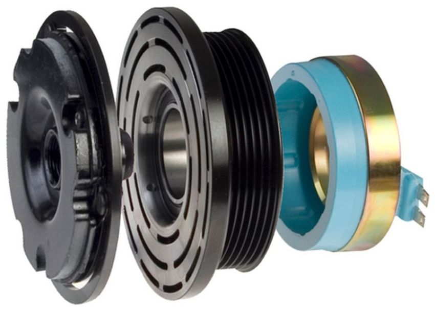Four Seasons 47658 New GM Harrison DA6-HR6-HD6-HT6+HE6 Clutch Assembly w/ Coil