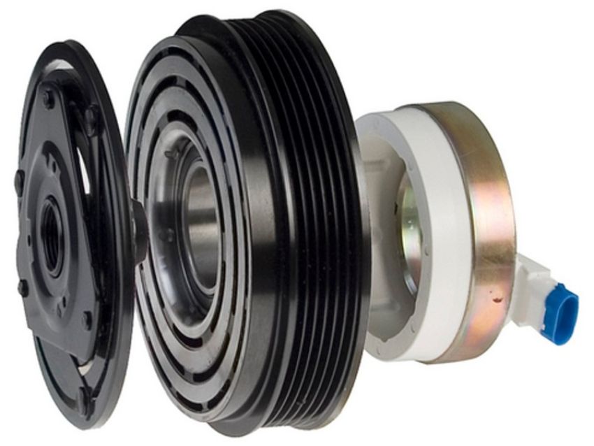 Four Seasons 47665 New GM Harrison DA6-HR6-HD6-HT6+HE6 Clutch Assembly w/ Coil