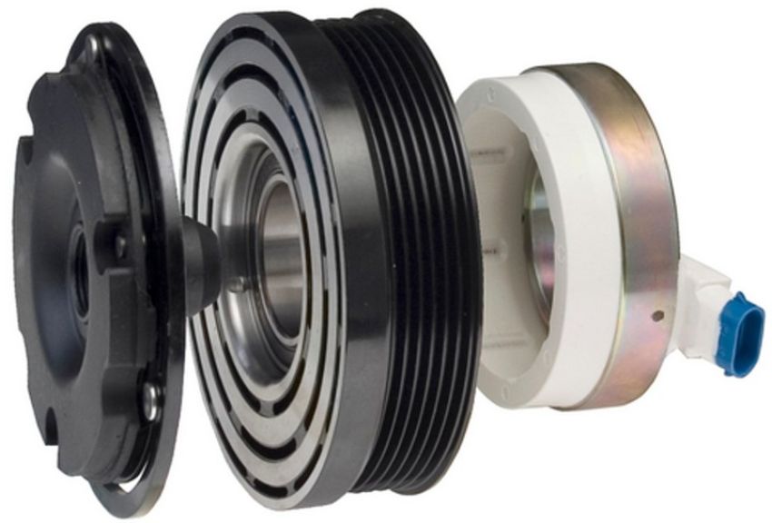 Four Seasons 47667 New GM Harrison DA6-HR6-HD6-HT6+HE6 Clutch Assembly w/ Coil