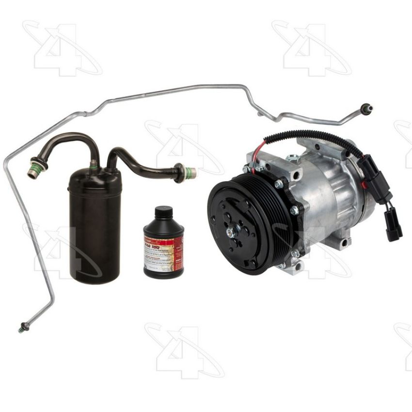 Four Seasons 4861NK Complete Air Conditioning Kit w/ New Compressor