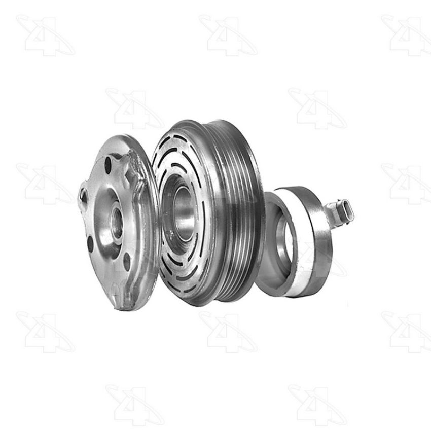 Four Seasons 48665 Reman GM Harrison DA6-HR6-HD6-HT6 Clutch Assembly w/ Coil