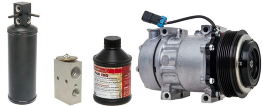 Four Seasons 541040KP Complete Air Conditioning Kit w/ New Compressor